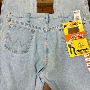 Wrangler Men's Light Blue Bootcut Jeans